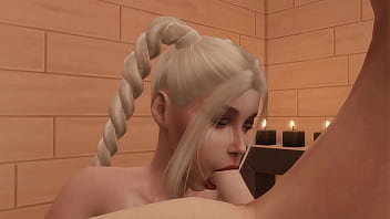 МАЧЕХА ФУТАНАРИ ТРАХАЕТ СВОЮ ПАДЧЕРИЦУ НА МАССАЖНОМ СТОЛЕ | HENTAI 3D