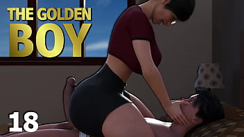 THE GOLDEN BOY #18 • Busty MILF makes him rock hard