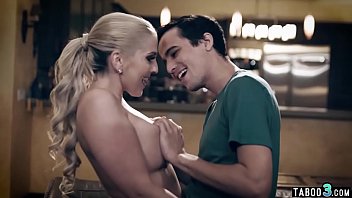 Taboo workout session with a big boobed MILF stepmother