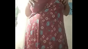 Pregnant Girl Strip Tease