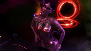 Charming lustful succubus seduces you into sex with unholy ritual dance