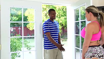 Sara Jay Boob Jobs & Rides Hooks' Big Hard Cock Like A Maniac!