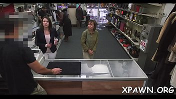 Nasty brunette maid gets fucked in various poses