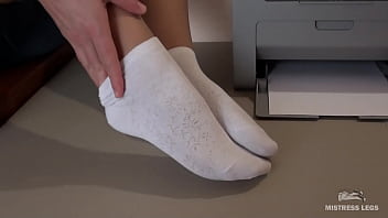 My beautiful feet in socks compilation