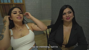 Cops and Robbers XXX: Handcuffed Latina MILFs give in to lust - Sara Montufar, Antonella Jones and Mike Zander