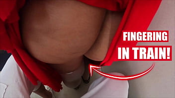 Husband Watching Wife! | Stranger Touched her Big Ass in Train and they Liked!