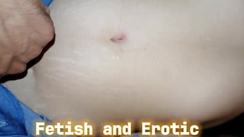 It's fascinating to explore a milf girl's navel