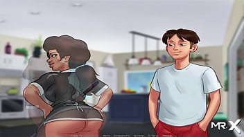 Summertime Saga - Maid dances and shakes her ass E4 #24