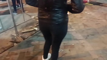 El Mañanero con mi nuera después de la fiesta del barrio