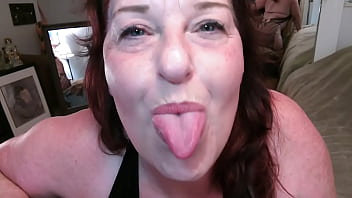 Tongue lashing teaser sexy dawn's tongue is escaping