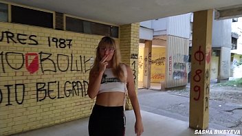 Pov amateur outdoor gystyle blowjob cum swallow russian milf sasha bikeyeva