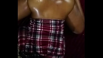 Christmas Ass worship slow motion ass smacking