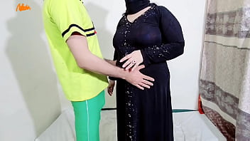 Muslim Bbw Stepmom offered her big ass to the skool teacher for Anal Sex