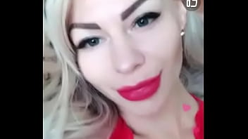 Russian girl masturbates with me