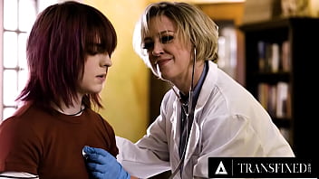 TRANSFIXED - Doctor Dee Williams & Nurse Khloe Kay Seduce Jean Hollywood In Steamy Checkup - PART 1