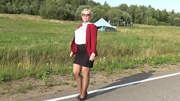 Business style sexy lady