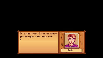 Stardew Valley. She cheats on her husband who is at war with the new farmer. Jodi and Farmer