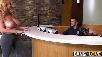 Jazmyn fucks the security Kale