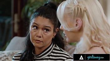 GIRLSWAY - Pretty Kenna James Has To Earn Stepmom-In-Law Dana Vespoli's Approval To Marry Girlfriend