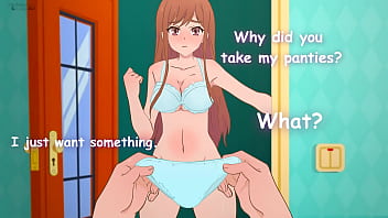 He stole a girl's panties and she had to run naked after him ! Overflow Abridged , Hentai, Cartoon, Parody !