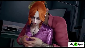 Boss fucked secretary soo hard and cum on her face