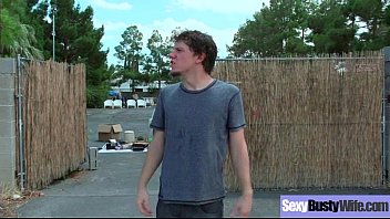 Big Melon Tits Housewife (Diamond Foxxx) Enjoy Hard Sex On Camera clip-13