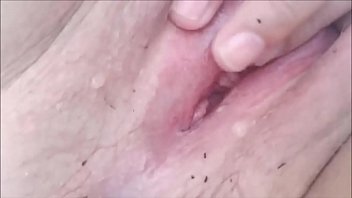 Stunning Milf Masturbating Outdoors - Closeup