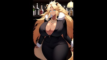 Catgirl office lady ai art compilation